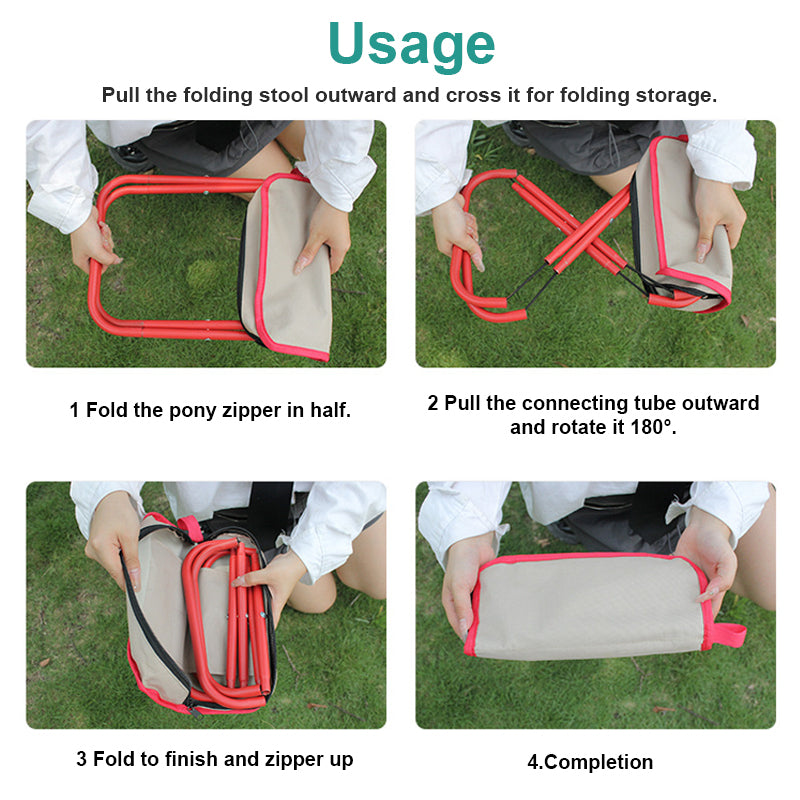 Outdoor pencil bag with small pony