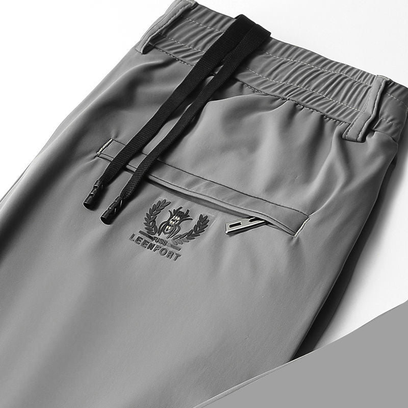 🔥【Summer ultra-thin breathable ice silk pants】Limited-time offer, 50% off.