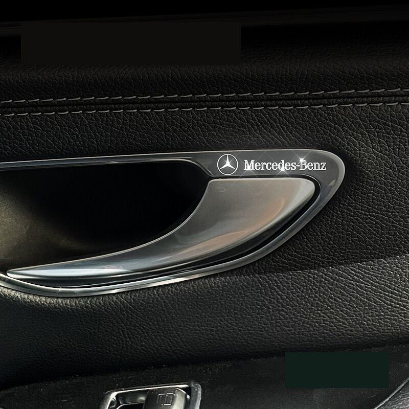 Metal Car Stickers - Pack of 4