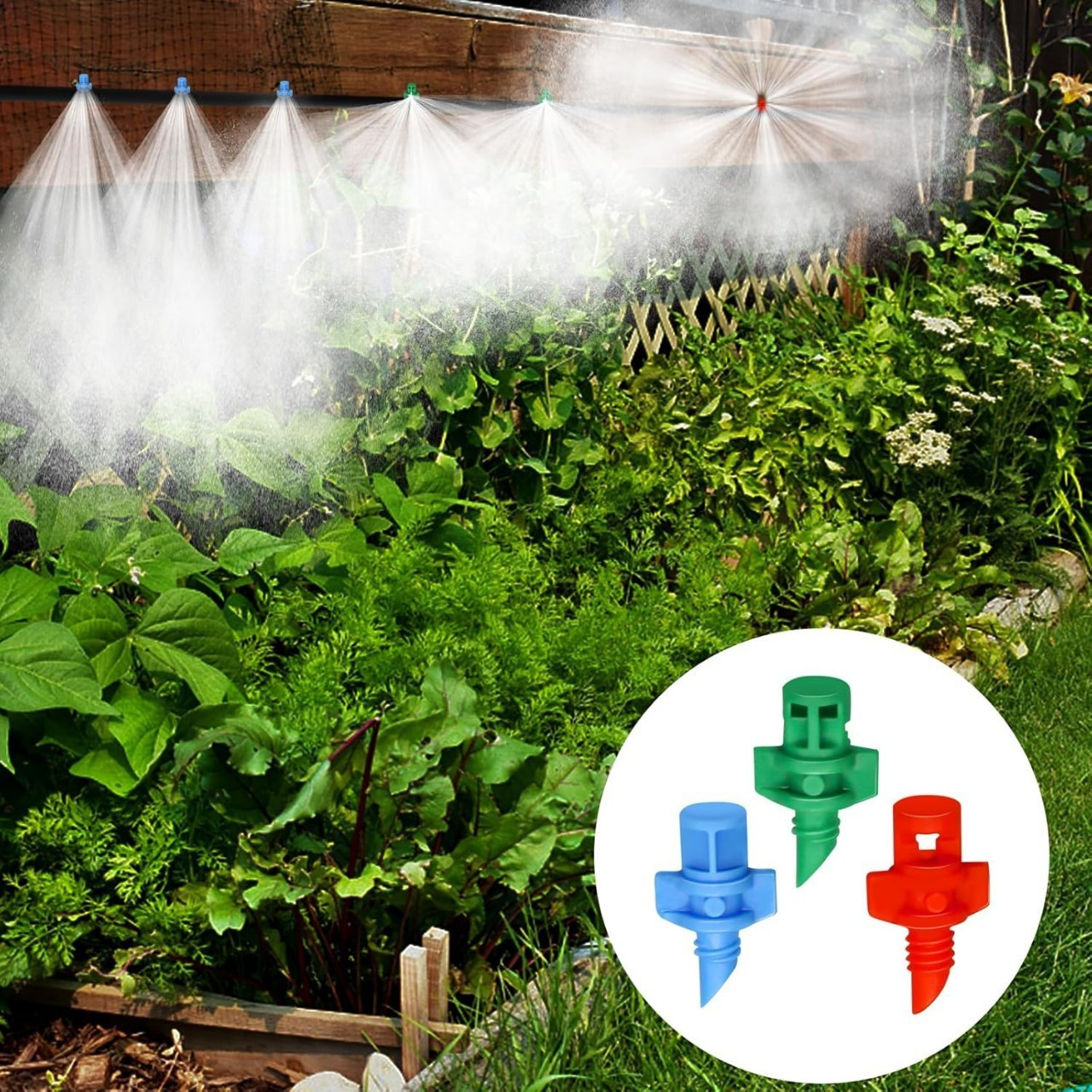 Garden sprinkler sprayer garden courtyard vegetable plot drip irrigation watering flowers and vegeta