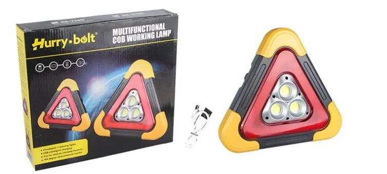 🚗Triangular Solar Emergency Signal Light for the Roadside✨