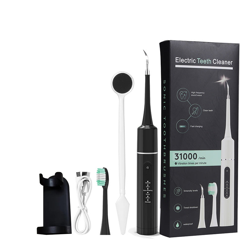 🦷Professional ultrasonic tooth cleaner with multiple functions and speeds