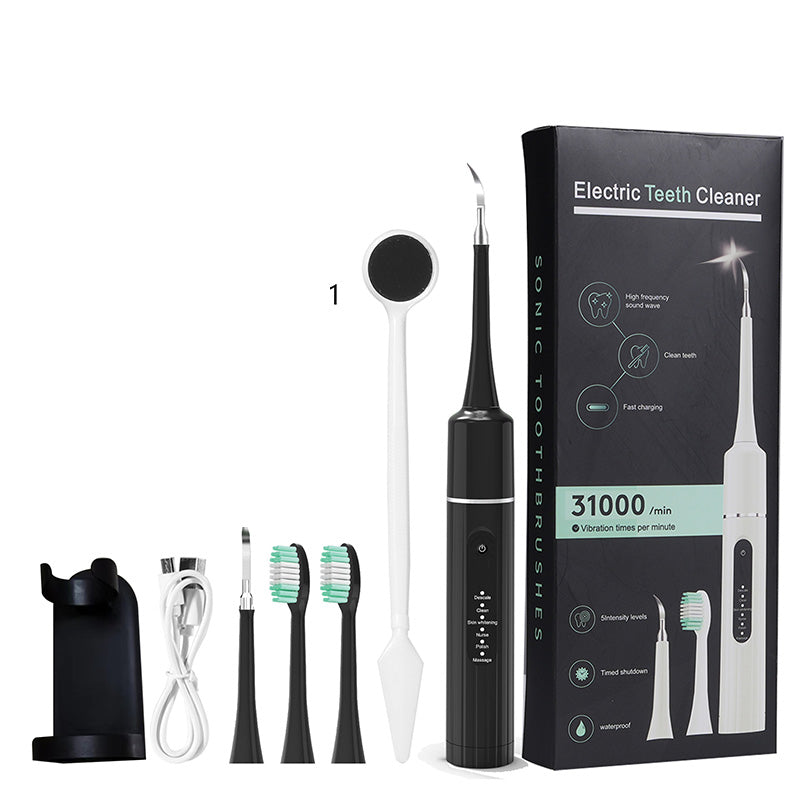 🦷Professional ultrasonic tooth cleaner with multiple functions and speeds