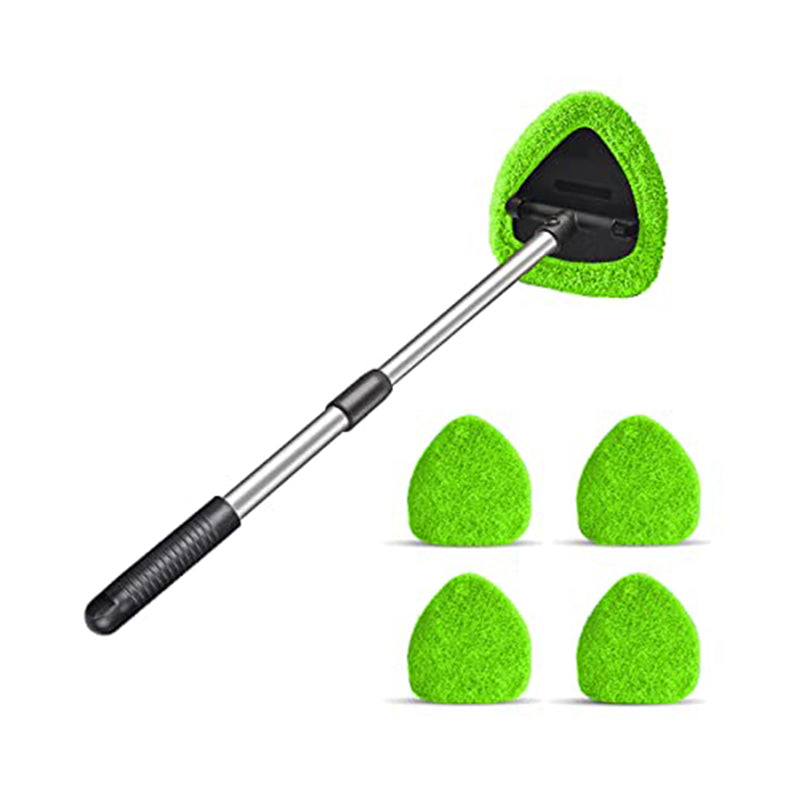 Car windshield cleaning tool kit – extendable and 180° swivel