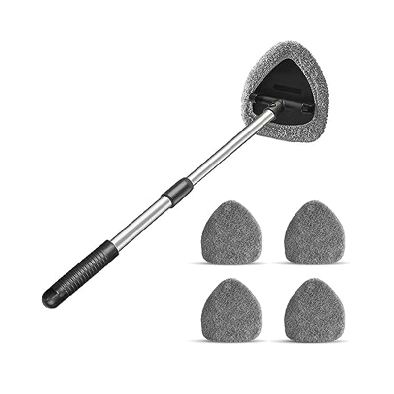 Car windshield cleaning tool kit – extendable and 180° swivel