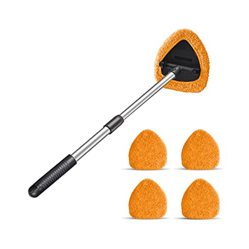 Car windshield cleaning tool kit – extendable and 180° swivel