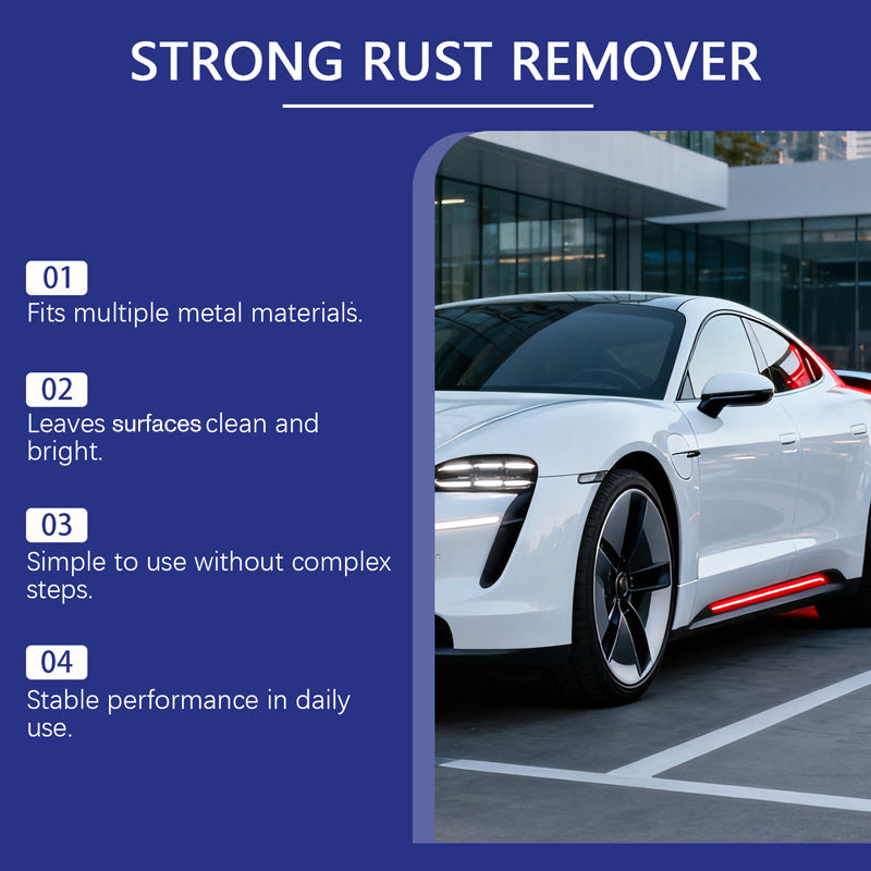 🚗Easy-to-use rust remover for cars and homes