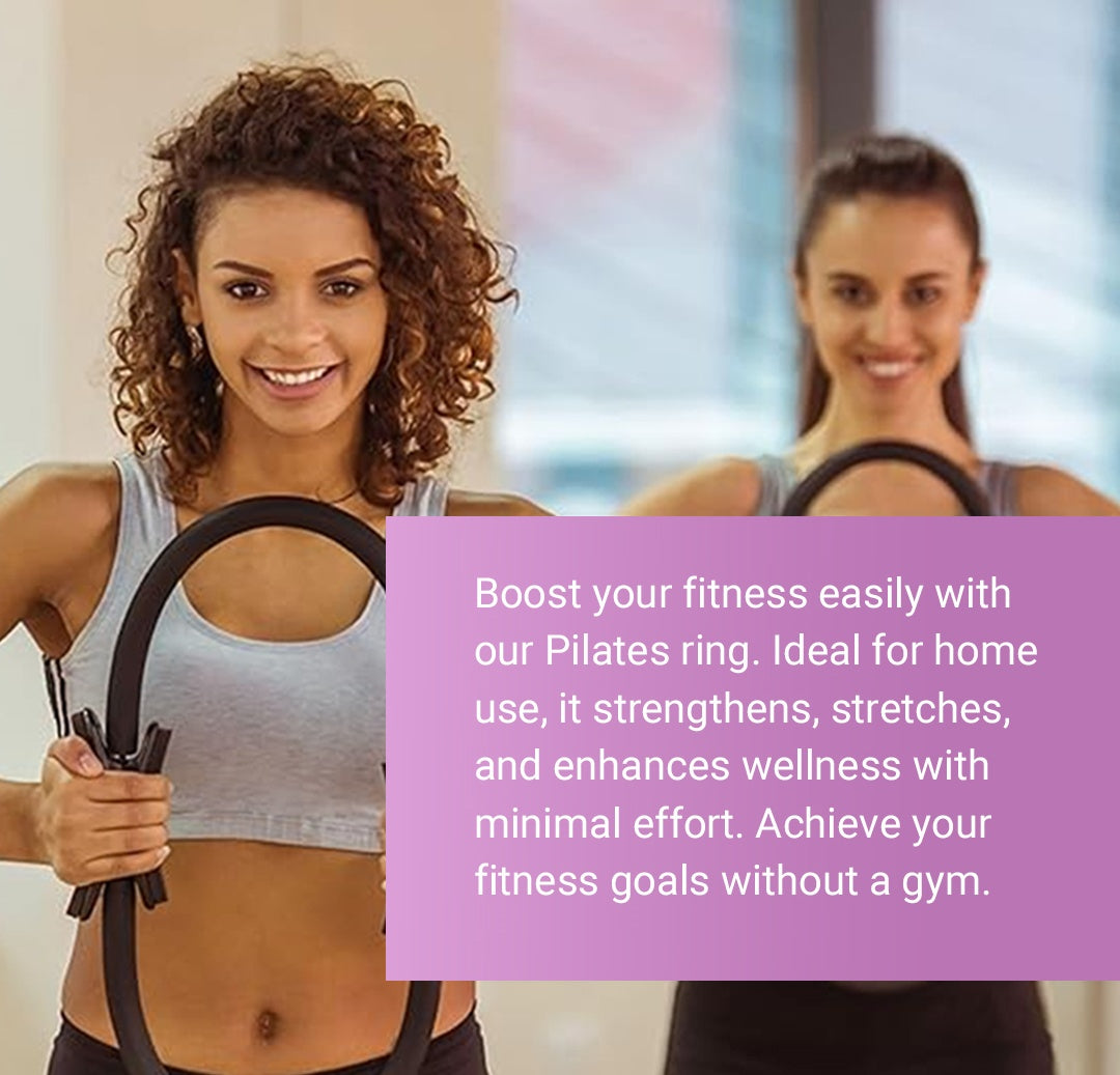 💪🌸 Shape, strengthen, improve posture – the all-in-one Pilates ring for every level! 🌿✨ Sustainable & effective for home use.