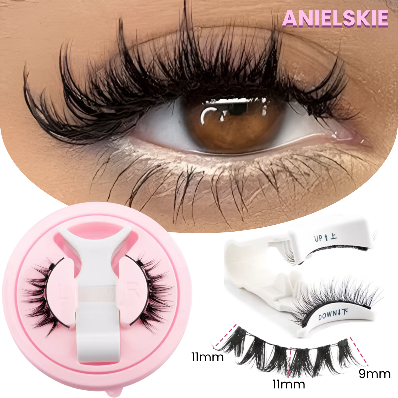 Magnetic Eyelashes + FREE APPLICATOR