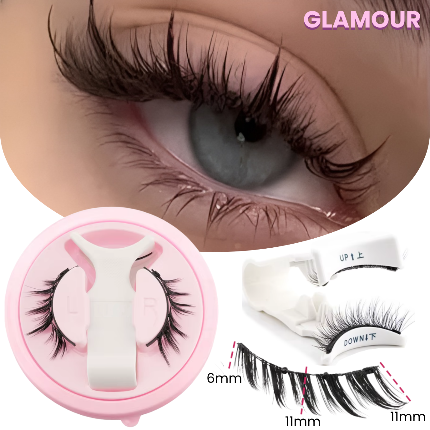 Magnetic Eyelashes + FREE APPLICATOR
